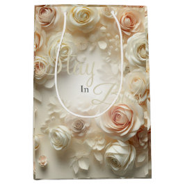 Anpassningsbar Text Romantic Blommigt Art med Ro