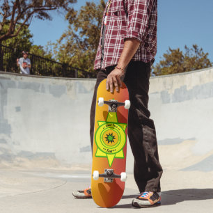 Anpassningsbar text . skateboard