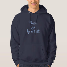 Anpassningsbar Text-skjortor & jacka Sweatshirt