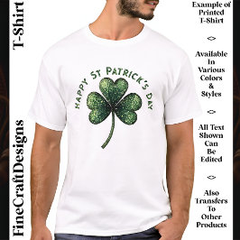 Anpassningsbar Text St Patrick's Day 04 Irish Part T Shirt