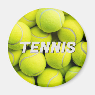 Anpassningsbar Text Tennis Bollar Magnet