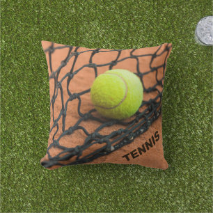 Anpassningsbar Text Tennis Kudde