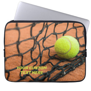 Anpassningsbar Text Tennis Laptop Fodral