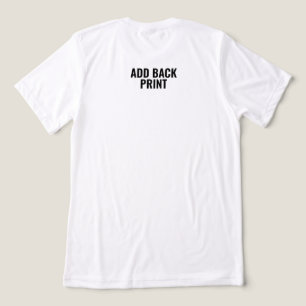 Anpassningsbar Text Tillbaka Skriv ut Lägg till vi T Shirt