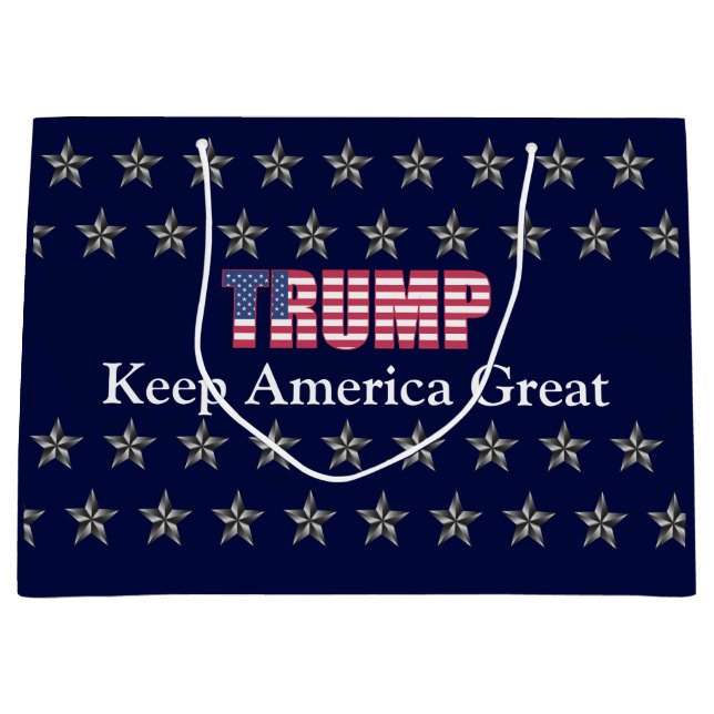Anpassningsbar Text Trump Behålla Amerika Underbar (Framsidan)