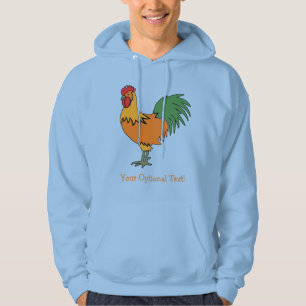 Anpassningsbar Text Tupp shirts & jacka Sweatshirt Med Luva