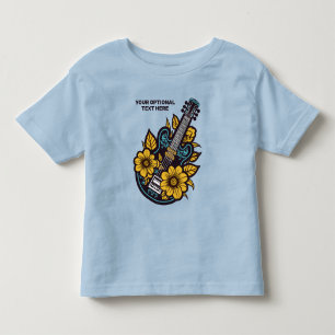 Anpassningsbar Text Ukulele T Shirt