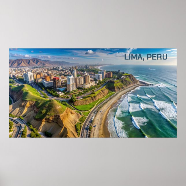 Anpassningsbar-textbegränsning, Peru Poster (Framsidan)