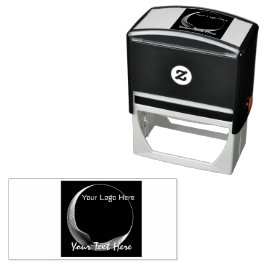 Anpassningsbar textbilden som självbläddrar i Rubb Självfärgande Stämpel