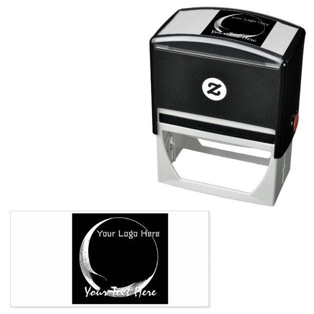 Anpassningsbar textbilden som självbläddrar i Rubb Självfärgande Stämpel (In Situ)