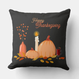 Anpassningsbar Thanksgiving Dekorativ kudde med pu