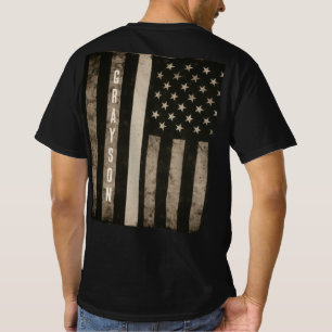 Anpassningsbar Thin White Line EMS T-Shirt
