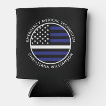 Anpassningsbar Thin White Line USA flagga EMS EMS