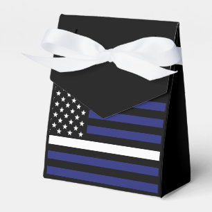 Anpassningsbar Thin White Line USA flagga EMS EMS Presentaskar