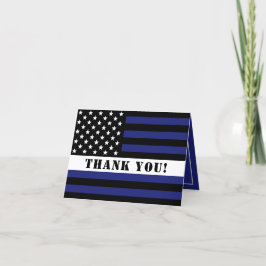 Anpassningsbar Thin White Line USA flagga EMS EMS  Tack Kort