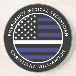 Anpassningsbar Thin White Line USA flagga EMS EMS  Underlägg