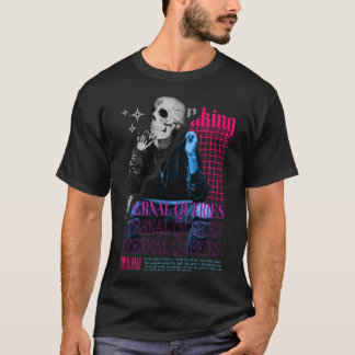 Anpassningsbar Thinker Skull T Shirt