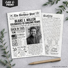 Anpassningsbar tillbaka 1995, dagstidningskort, tr julkort