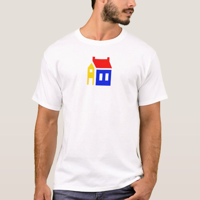 Anpassningsbar tillverkade hem t-shirt (Framsida)