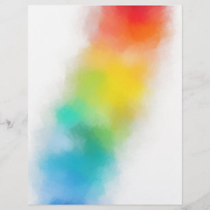 Anpassningsbar Tom mall Modern färggrafik Abstrakt Brevhuvud