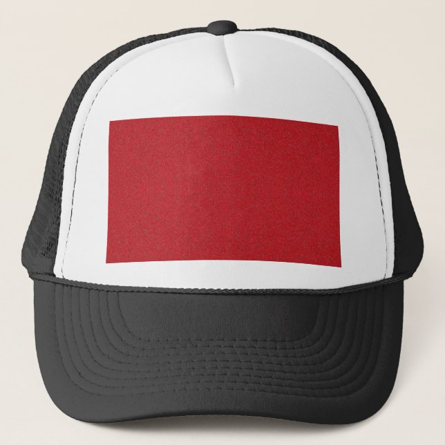 Anpassningsbar Tomato Red Noise Trucker Cap Keps (Framsida)