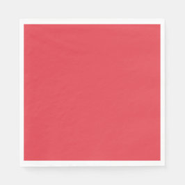 Anpassningsbar Tomato Red Papper Napkins Pappersservett