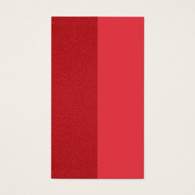 Anpassningsbar Tomato Red Profile Card - Dual Stru Visitkort (Framsidan)