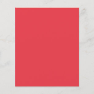 Anpassningsbar Tomato Red Square Flyer