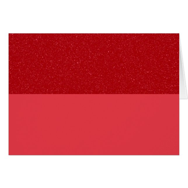 Anpassningsbar Tomatröd Spark Delad Kort (Framsidan Horizontal)