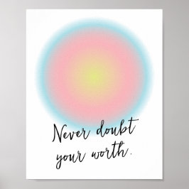 Anpassningsbar Tonåring en positiv, inspirerande c Poster