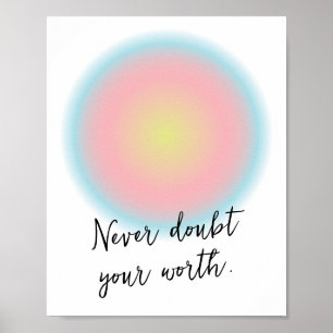 Anpassningsbar Tonåring en positiv, inspirerande c Poster