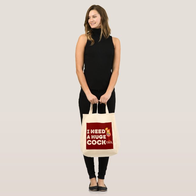 Anpassningsbar Tote Bag - Snyggt och praktisk Tygkasse (Fram (modell))