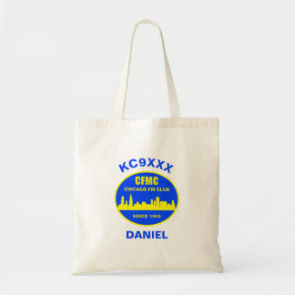 Anpassningsbar Tote Bag w/Callsign & Namn (alterna Tygkasse