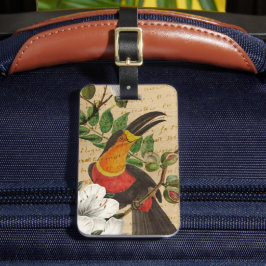 Anpassningsbar Toucan Tropical Bagagebricka