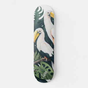 Anpassningsbar Toukanfåglar Mini Skateboard Bräda 18,5 Cm