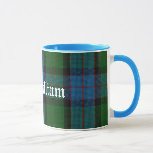 Anpassningsbar Traditional MacWilliam Tartan Play Mugg
