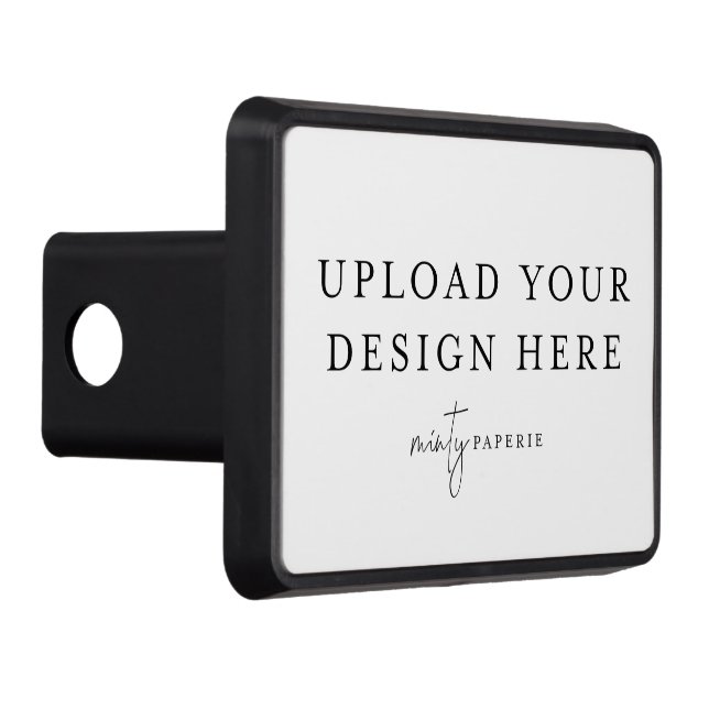 Anpassningsbar Trailer Hitch Cover Dragkroksskydd (Höger)