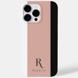 Anpassningsbar Tre Färg-block Ro Guld White Black