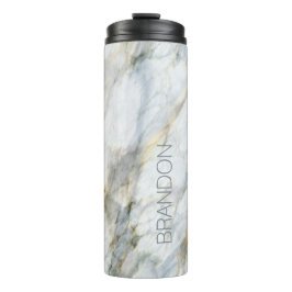 Anpassningsbar Trendig Blue Grått Brown Marble Sto