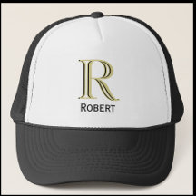 Anpassningsbar treskiktat monogram med första Namn