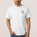 Anpassningsbar Tri-Färg Value Monogram Namn T-Shir T Shirt<br><div class="desc">UNIQUE LAYERING AV MONOGRAM - titta noga, så får du se tre färg, som ge det känner sig djupt. Personlig dessutom med det första namn. Speciell idé om en gåva, annars kan du njuta av dig själv! Om du har några designfrågor eller en speciell begäran, skicka en chatta eller ett...</div>