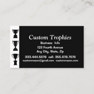 Anpassningsbar Trophies Visitkort