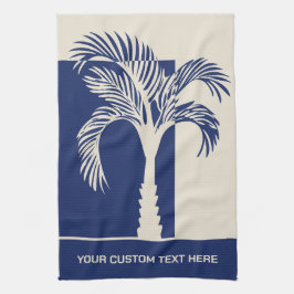 Anpassningsbar Tropical Handflatan Träd Kökshandduk