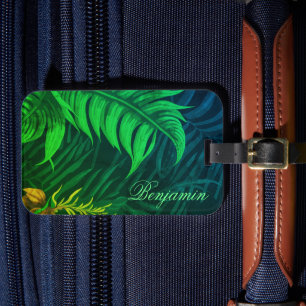 Anpassningsbar Tropical Hawaiian mönster Bagagebricka