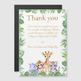 Anpassningsbar Tropical Jungle Giraffe Tiger Tack