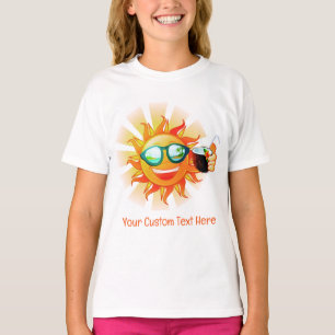 Anpassningsbar Tropical Sol T Shirt