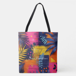 Anpassningsbar: Tropical Sunset Personlig Tote Tygkasse