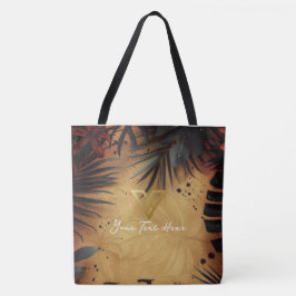 Anpassningsbar: Tropical Twilight Personlig Tote. Tygkasse