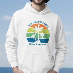 Anpassningsbar Tropisk ÖTrip Palmer Hoodie
