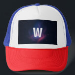 Anpassningsbar Truckerkeps med Glowing Galaxy Init<br><div class="desc">Gör att stil lyser som stjärnorna! Den här truckerkepsen i personligen har en glödande galaxbakgrund med ett anpassade brev i mitten. Lägg till den första brev av ditt namn eller någon du kärlek. Perfekt för gåvor, födelsedagar eller vanliga kosmiska vibes. Förälig, snyggt och en sorts-till-ett-stil - den här hatten är...</div>